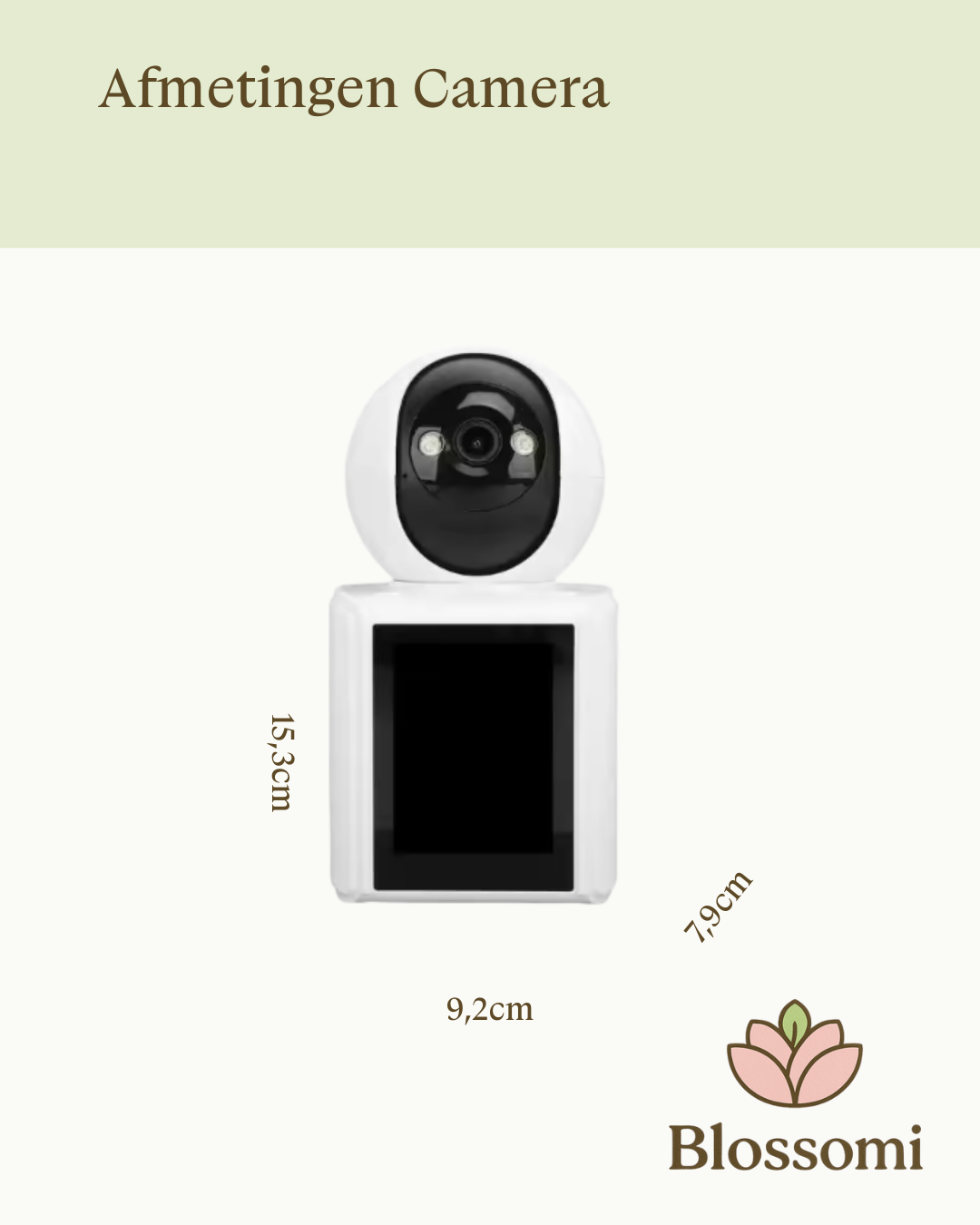 Blossomi Babyfoon met Camera 128GB