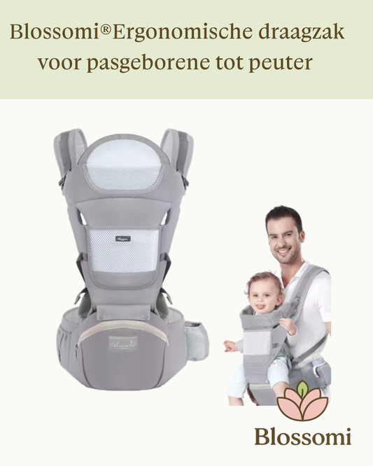 Blossomi Ergonomische Baby Draagzak met Heupzit