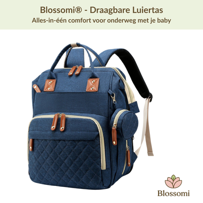 Blossomi 3-in-1 Luiertas Rugzak met Opvouwbaar Babybed