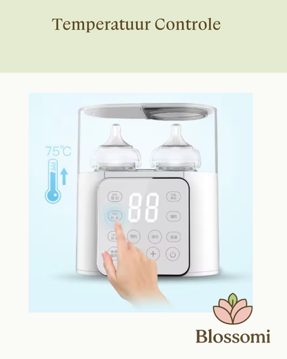 Blossomi Babyflessenwarmer met USB & Sterilisatie - 4-in-1